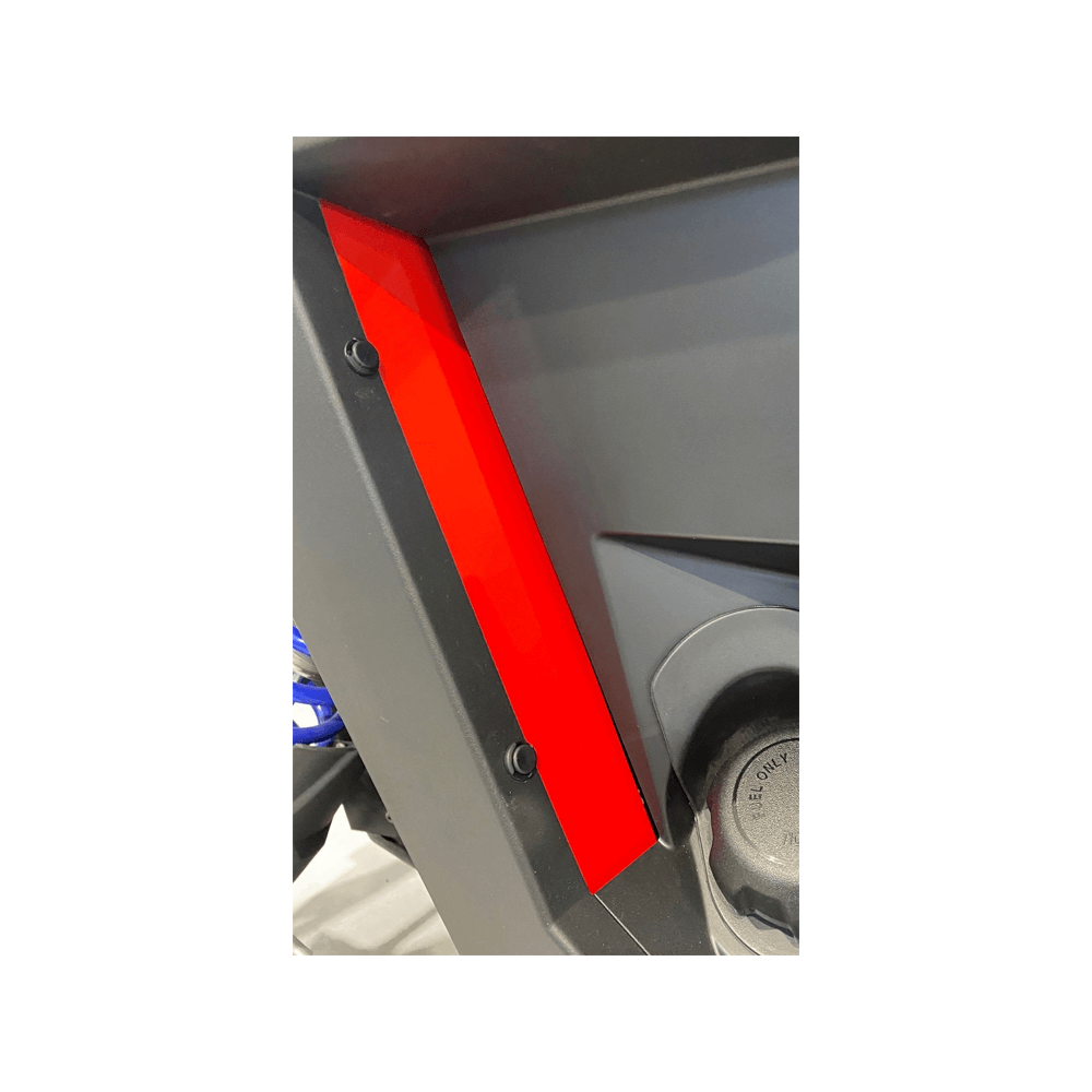 Polaris Pro XP / Pro R / Turbo R Splash Guard Kit - Red - Vehicle Parts & Accessories