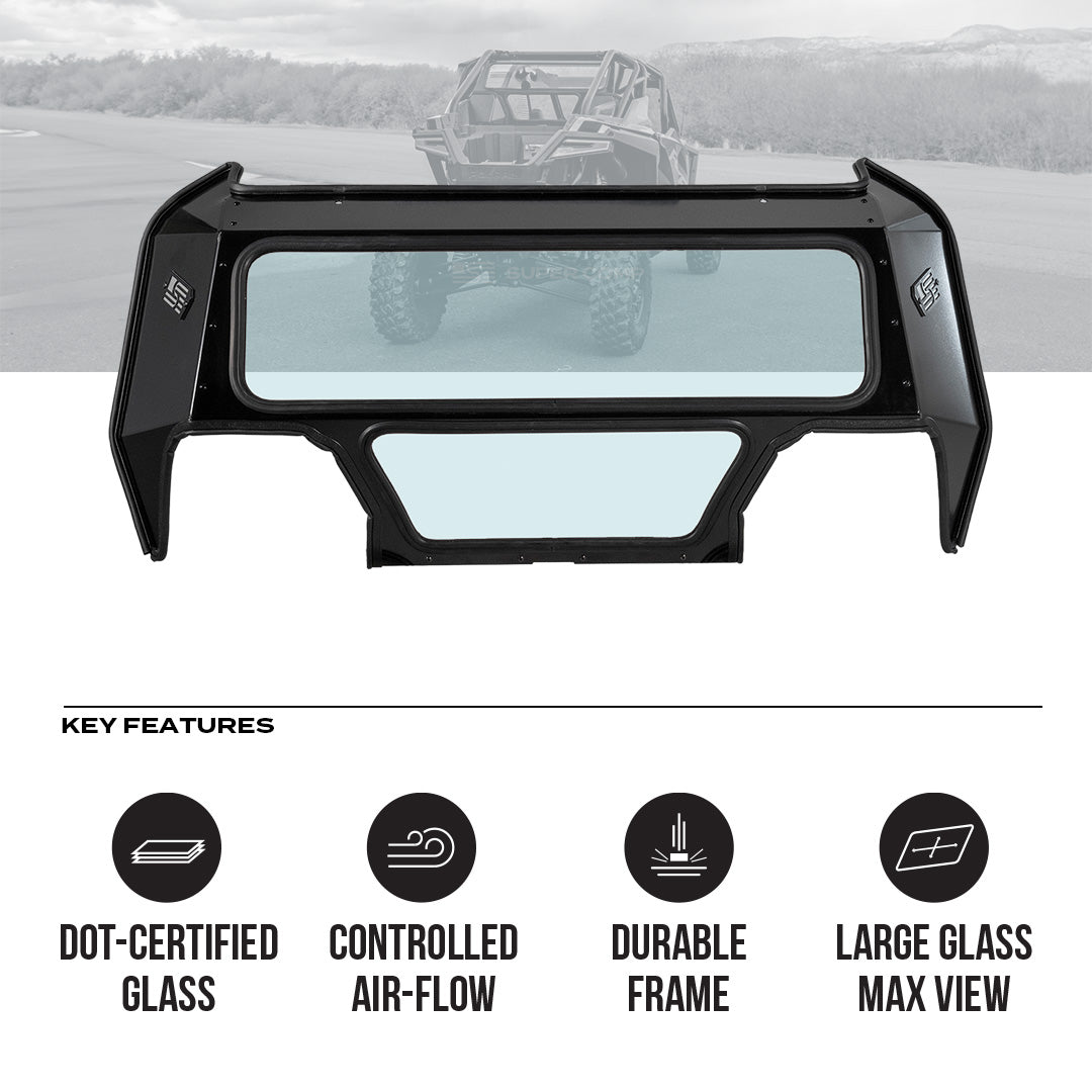 Polaris Pro XP Tinted Rear Windshield - Rear Windshield