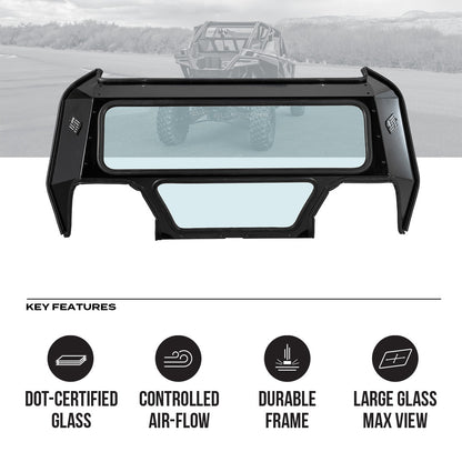 Polaris Pro XP Tinted Rear Windshield - Rear Windshield
