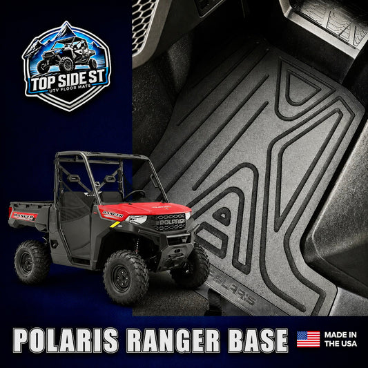 Polaris Ranger 1000 Non XP HD 9mm Rubber Mats (2025 to current) - Floor Mat