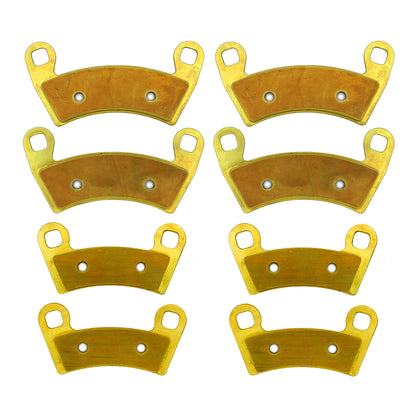 Polaris Ranger 1000/XP 1000/Crew 1000/Crew XP 1000/Crew SP 570/Kinetic 2018-2026 Brass Brake Pad Set - Vehicle Parts &