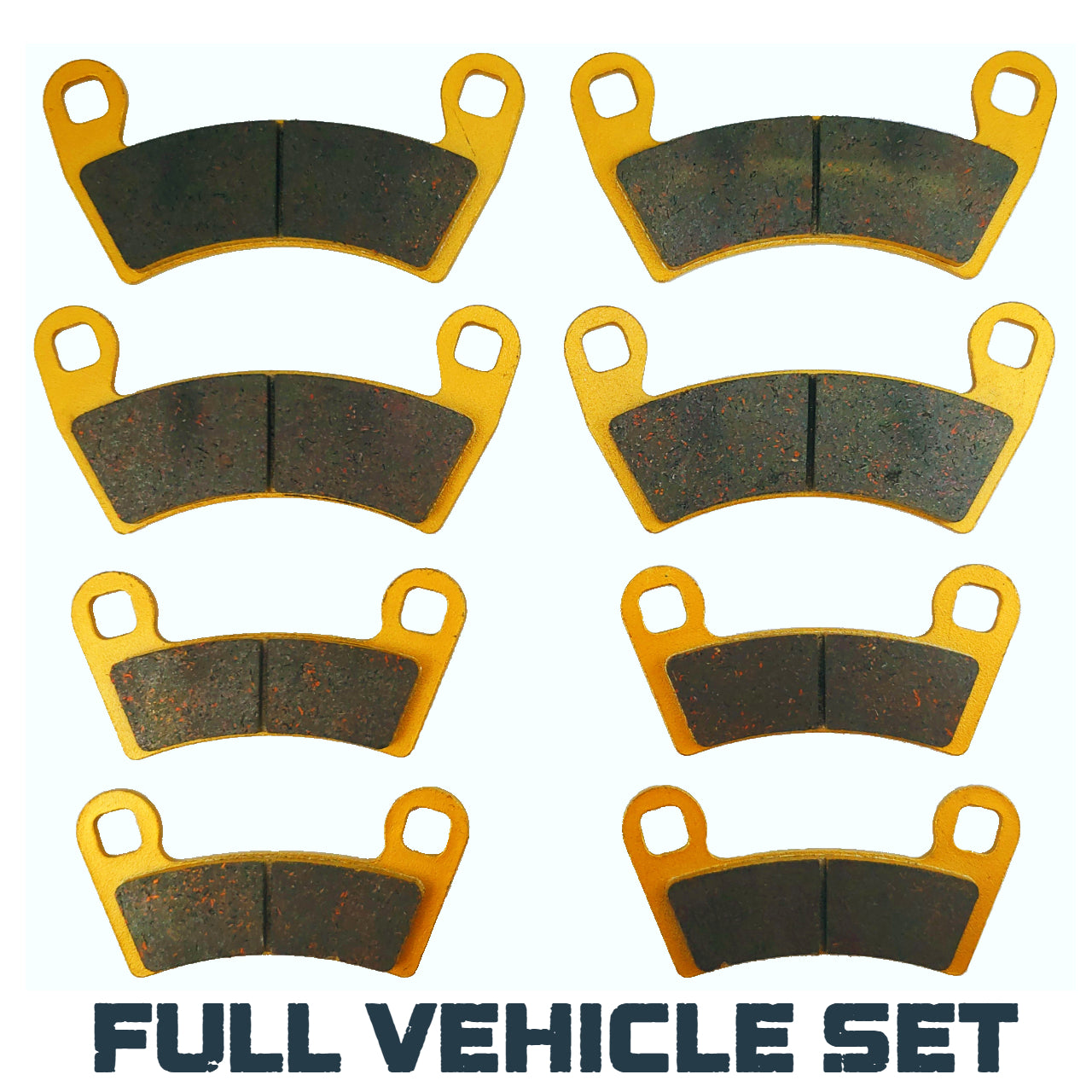 Polaris Ranger 1000/XP 1000/Crew 1000/Crew XP 1000/Crew SP 570/Kinetic 2018-2026 Ceramic Brake Pad Set - Vehicle Parts