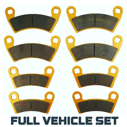 Polaris Ranger 1000/XP 1000/Crew 1000/Crew XP 1000/Crew SP 570/Kinetic 2018-2026 Ceramic Brake Pad Set - Vehicle Parts