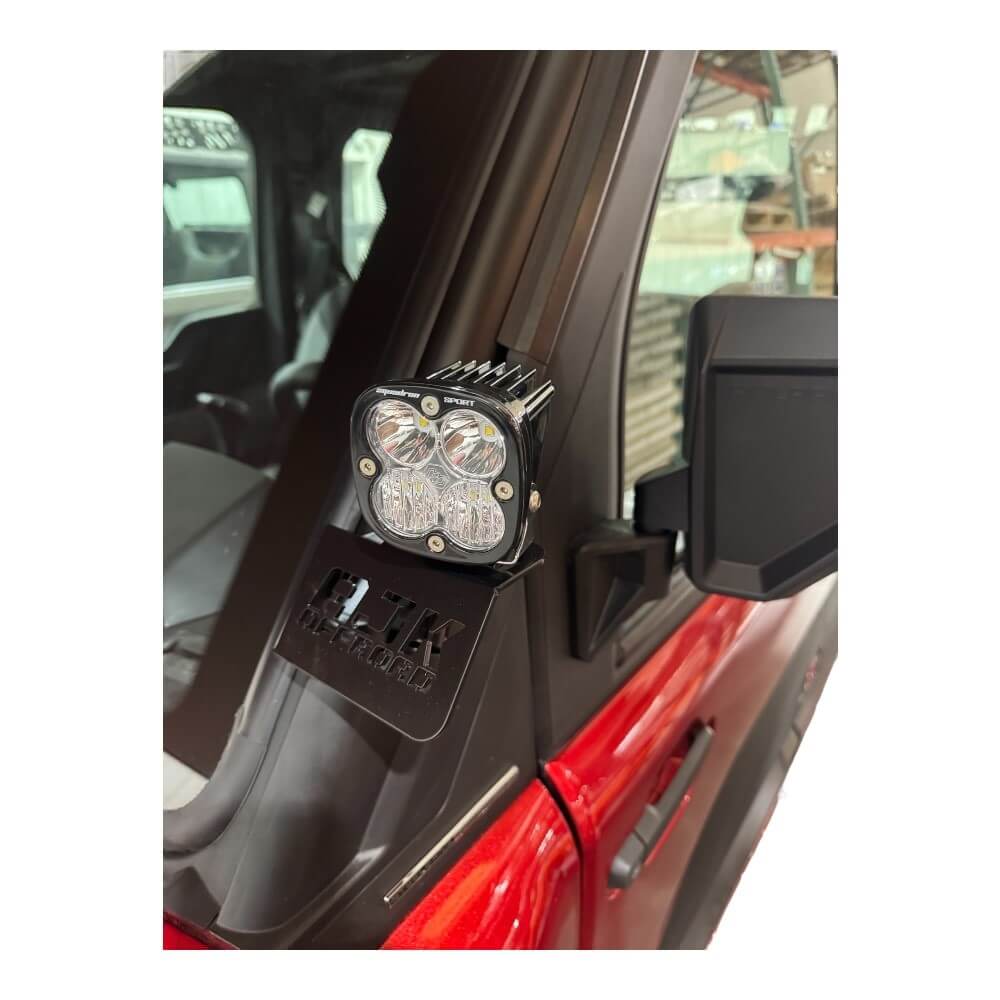 Polaris Ranger 1500XD A Pillar light mount - Mounts