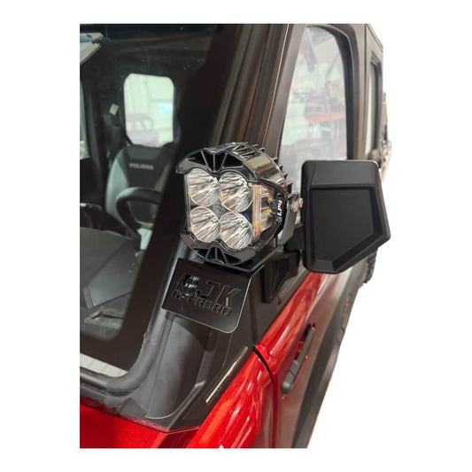 Polaris Ranger 1500XD A Pillar light mount - Mounts