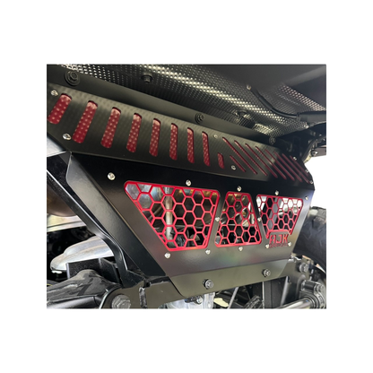 Polaris Ranger 1500XD Exhaust cover - Black - Vehicle Parts & Accessories