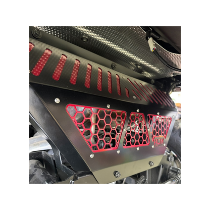 Polaris Ranger 1500XD Exhaust cover - Raw - Vehicle Parts & Accessories