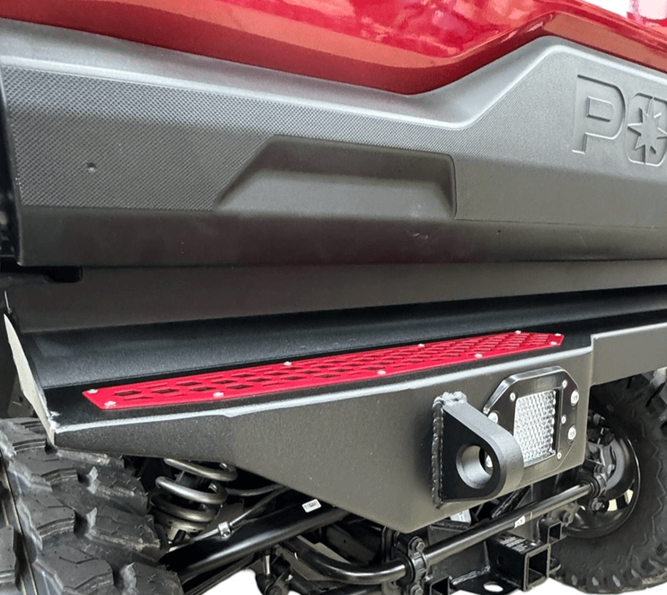 Polaris Ranger 1500XD Rear Bumper - Red / Yes Lights - Bumper