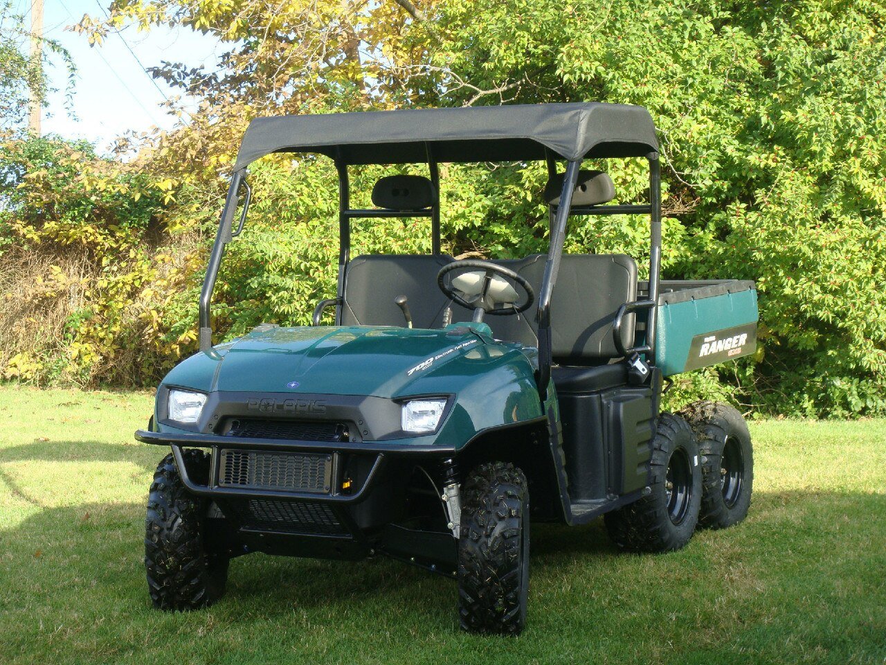 Polaris Ranger 2-Passenger 500/700 (2002-2008) - Full Cab Enclosure for Hard Windshield - Full Cab Enclosure