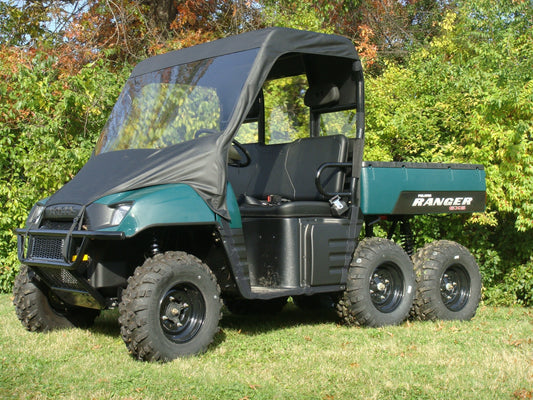 Polaris Ranger 2-Passenger 500/700 (2002-2008) - Vinyl Windshield/Top/Rear Combo - Windshield/Roof/Back Panel