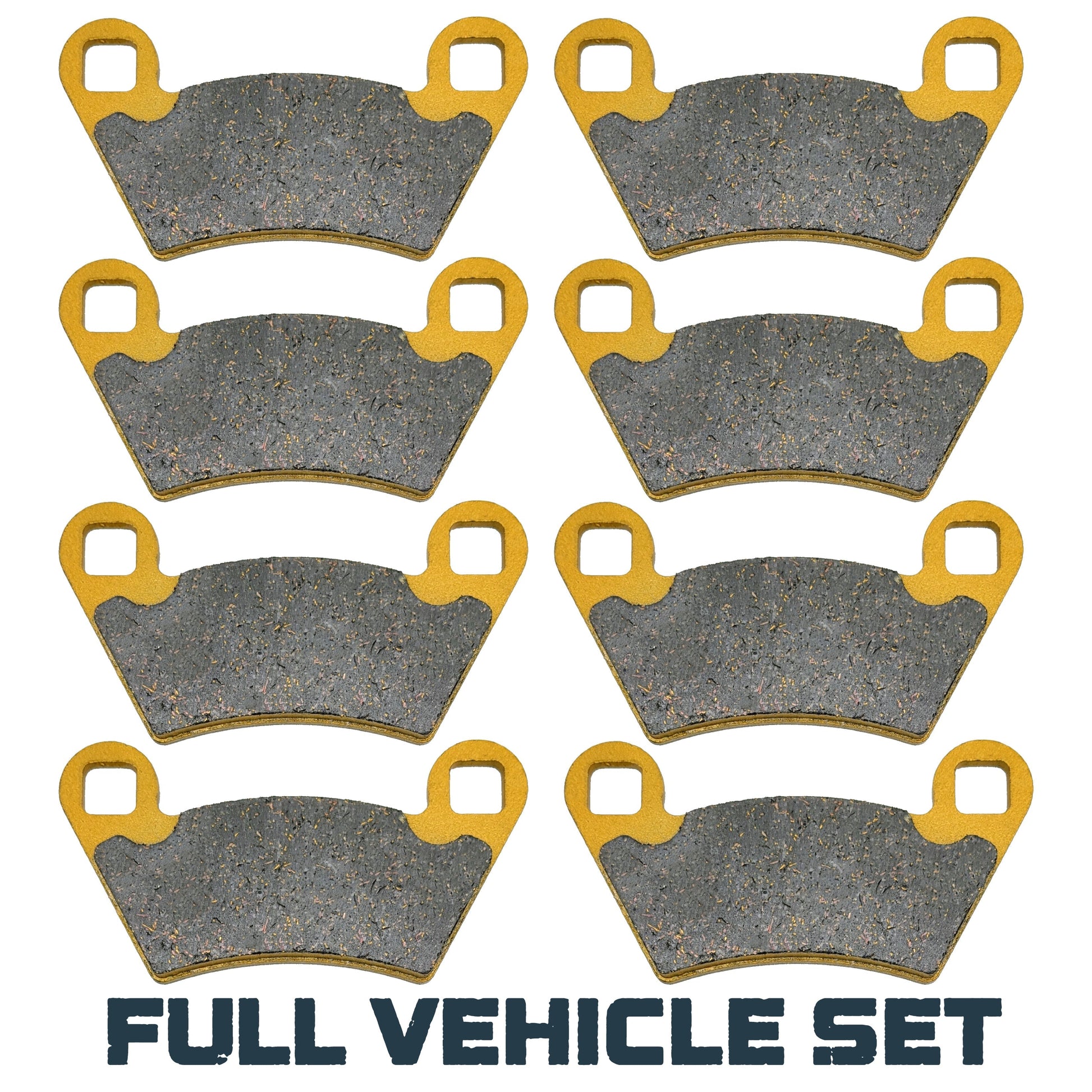 Polaris Ranger 400/500/570/650/700/800 Mid-Size 2004-2022 Ceramic Brake Pad Set - Vehicle Parts & Accessories