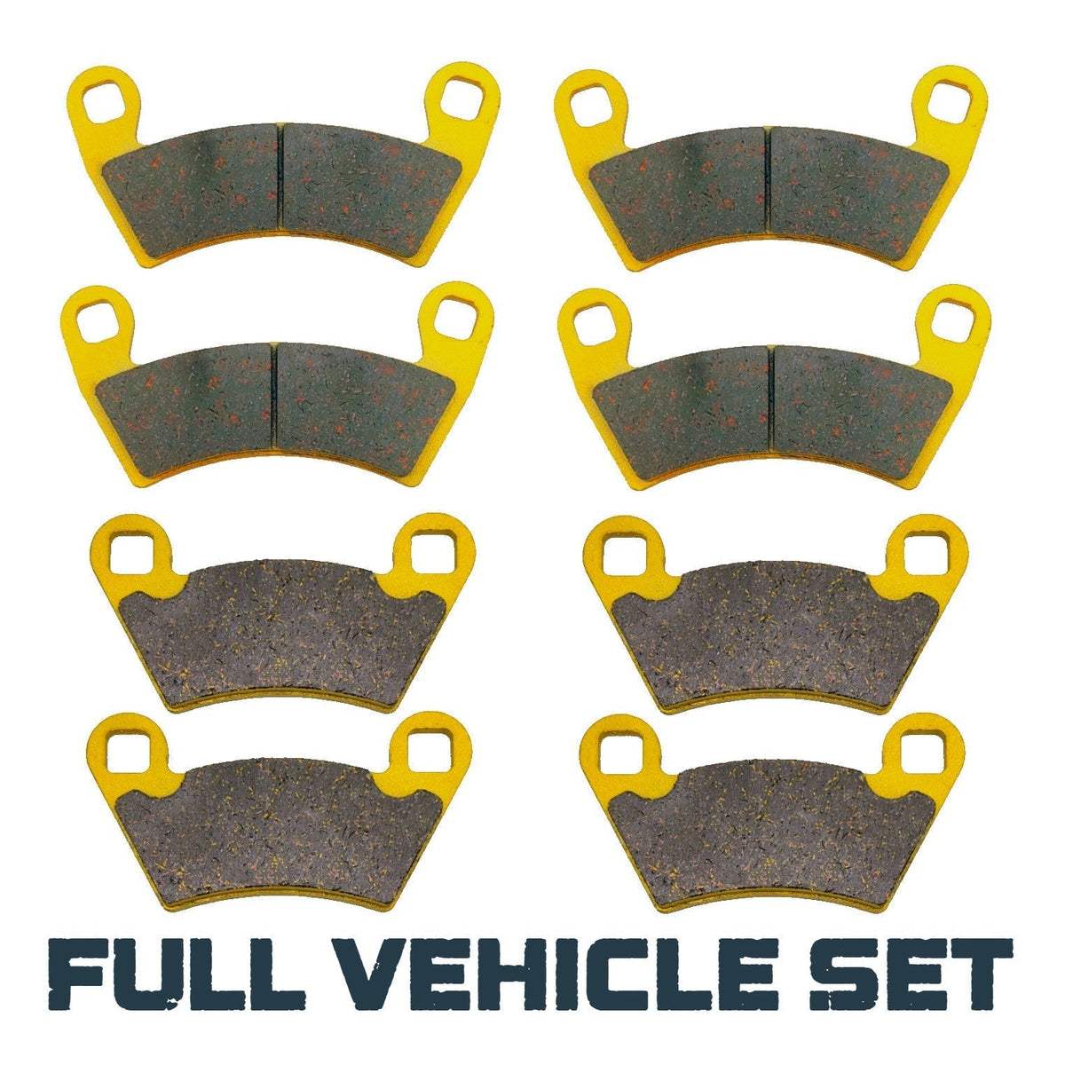 Polaris Ranger 500/570/700/XP 800/XP 900/XP 1000/Brutus/Diesel/EV 2008-2025 Ceramic Brake Pad Set - Vehicle Parts &