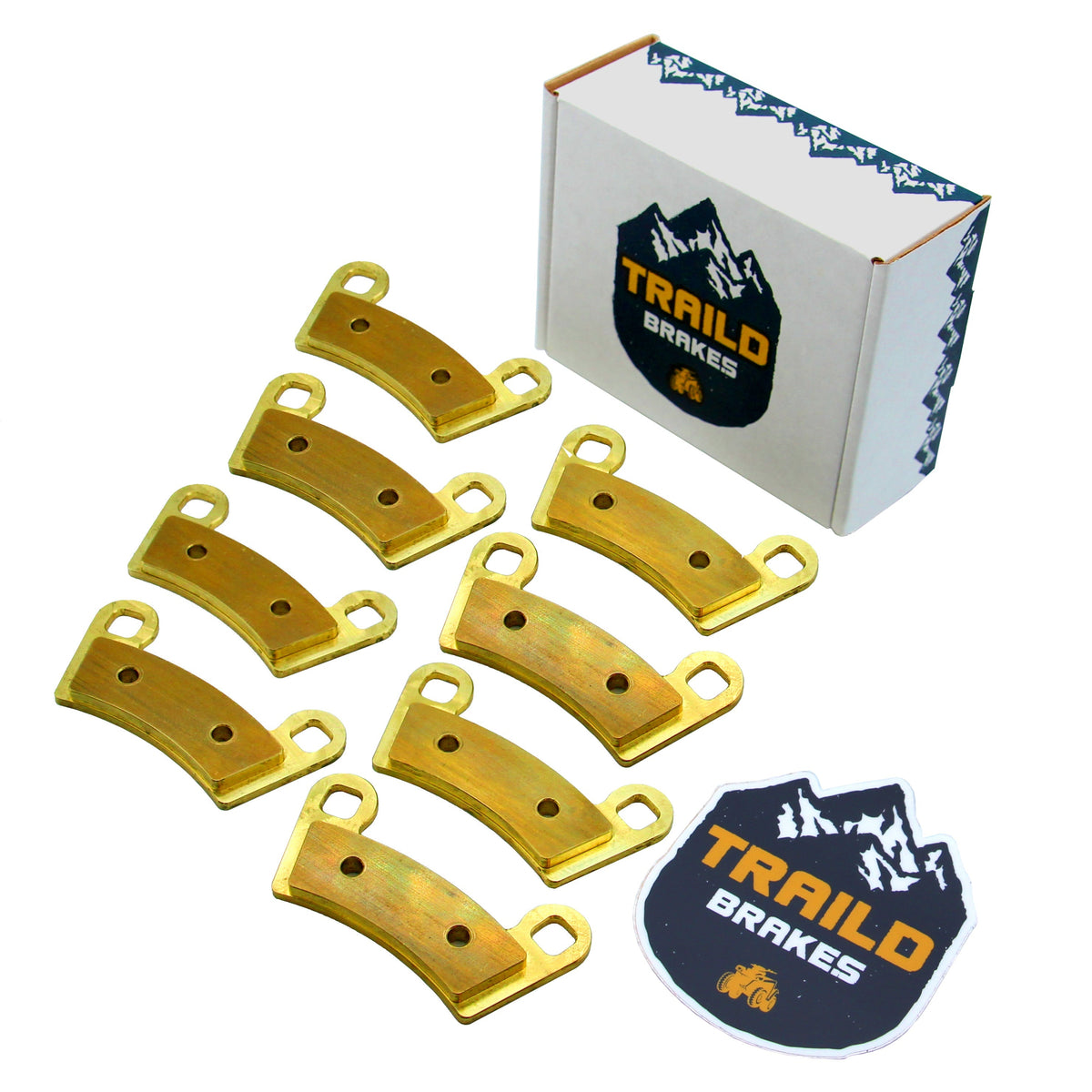 Polaris Ranger 500/SP 570 2022-2026 Brass Brake Pad Set - Brake Pads