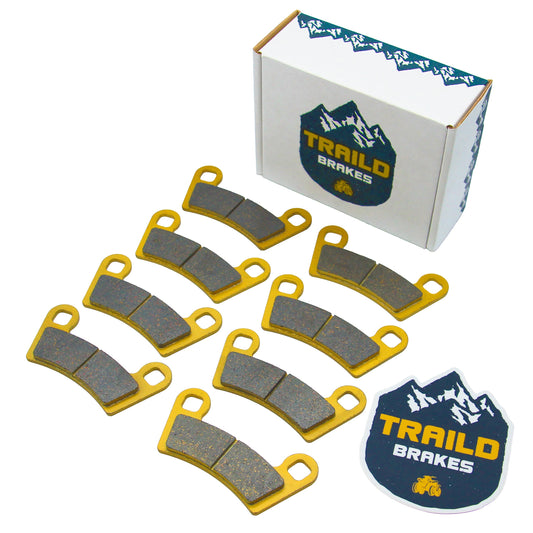 Polaris Ranger 500/SP 570 2022-2026 Ceramic Brake Pad Set - Vehicle Parts & Accessories
