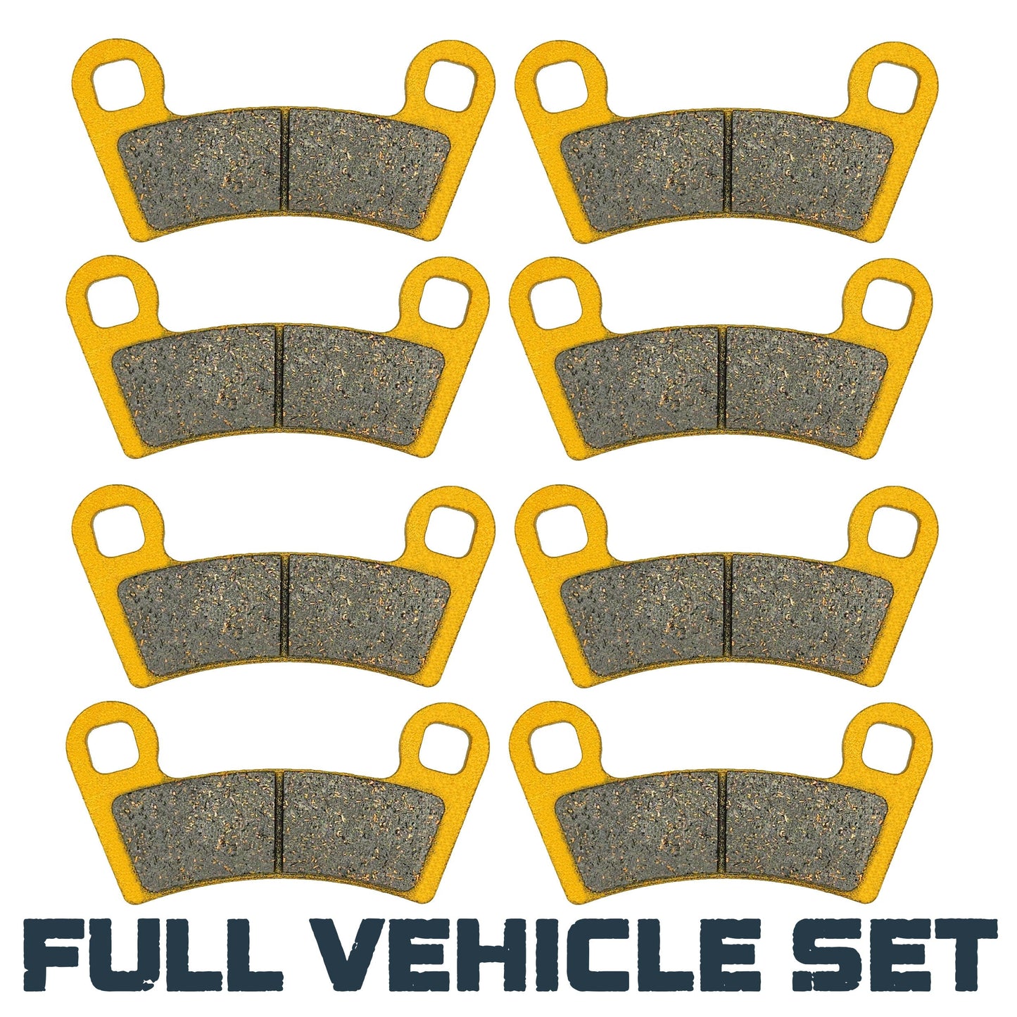 Polaris Ranger 500/SP 570 2022-2026 Ceramic Brake Pad Set - Vehicle Parts & Accessories
