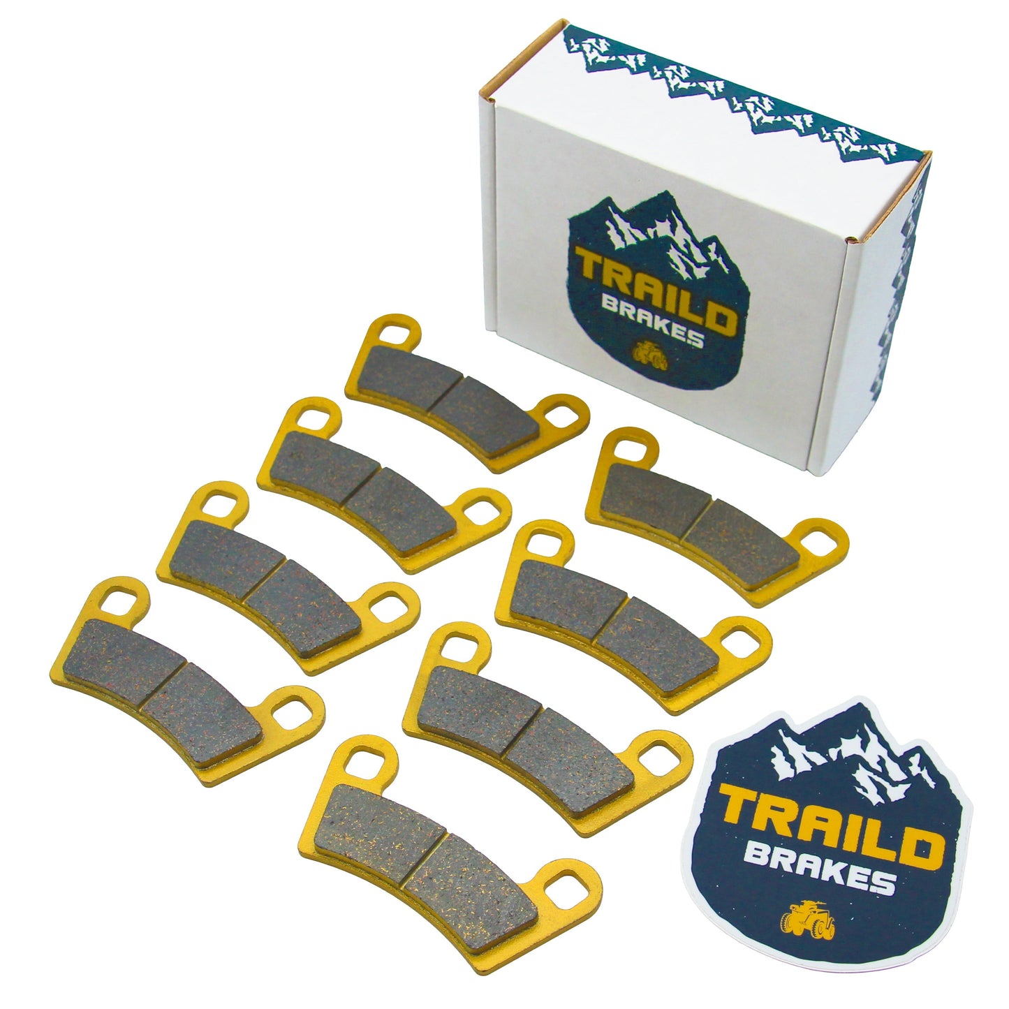 Polaris Ranger 500/SP 570 2022-2026 Ceramic Brake Pad Set - Vehicle Parts & Accessories