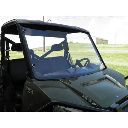 Polaris Ranger 900/1000 - 1 Pc Windshield with Vent Clamp and Hard Coat Options