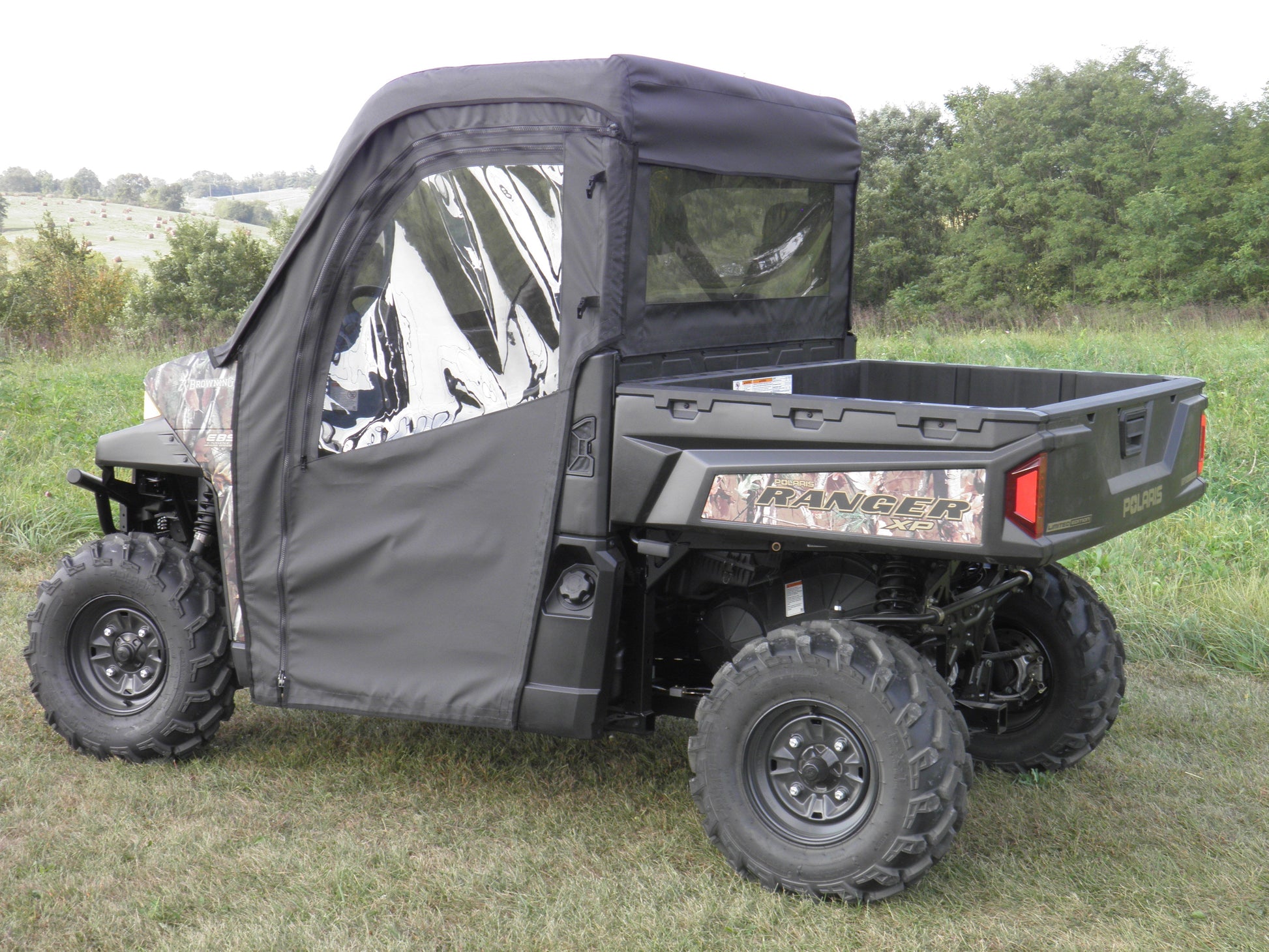 Polaris Ranger 900/1000 - Door/Rear Window Combo - Full Door/Back Panel