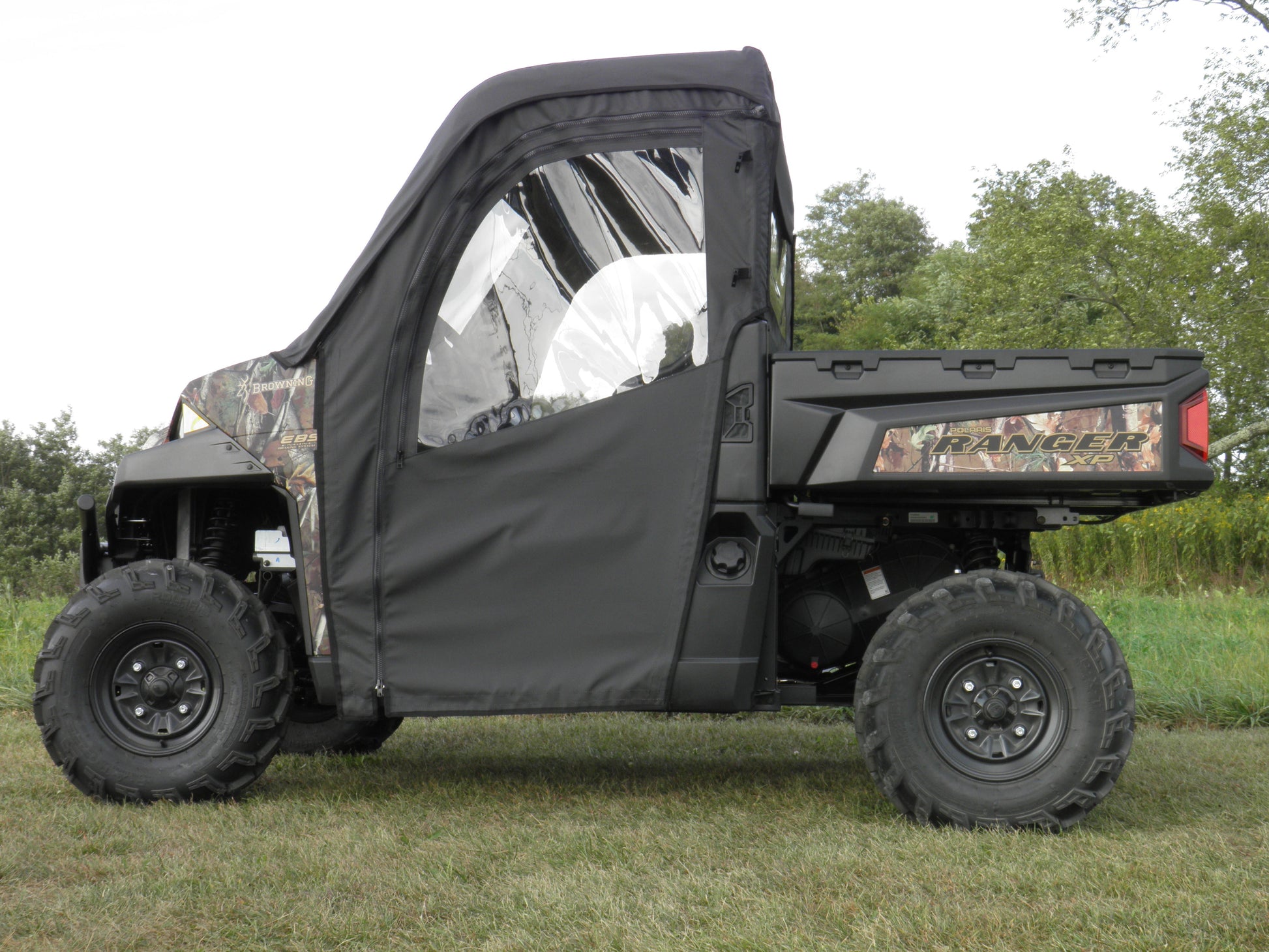 Polaris Ranger 900/1000 - Full Cab Enclosure for Hard Windshield - Full Cab Enclosure