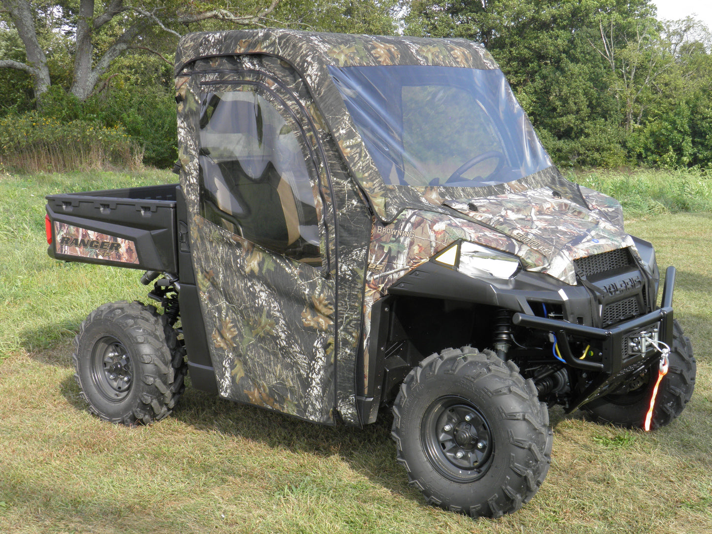 Polaris Ranger 900/1000 - Full Cab Enclosure w/Vinyl Windshield - Full Cab Enclosure