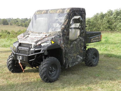 Polaris Ranger 900/1000 - Full Cab Enclosure w/Vinyl Windshield - Full Cab Enclosure