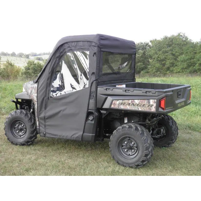 Polaris Ranger 900/1000 - Full Cab Enclosure w/Vinyl Windshield