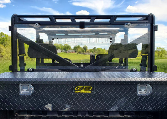 Polaris Ranger 900/1000 - Lexan Back Panel w/Vent Option