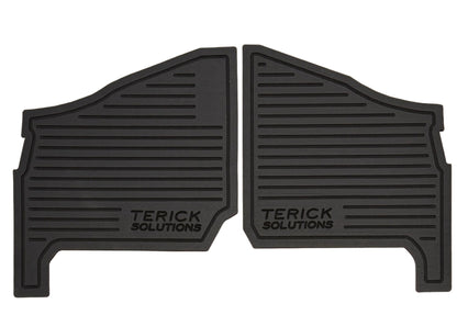 Polaris Ranger Base/EPS/Premium 1000 Rubber Floor Mats (NON XP MODELS) - 2025-Current 2 Door 1000 - UTV Rubber floor