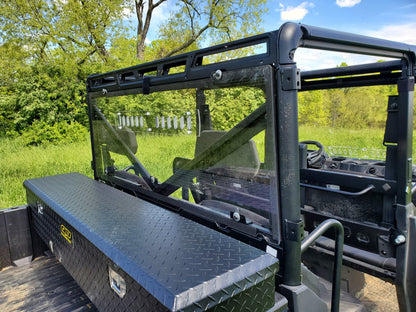 Polaris Ranger Crew 1000 - 1 Pc Lexan Back Panel w/Vent Option - Windshields