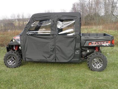 Polaris Ranger Crew 1000 - Door/Rear Window Combo - Full Door/Back Panel