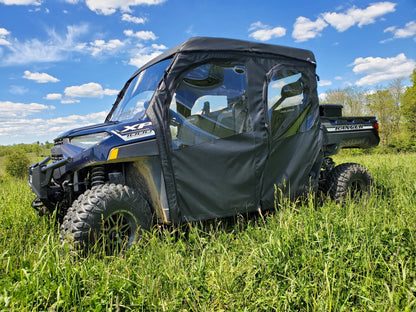 Polaris Ranger Crew 1000 - Full Cab Enclosure For Hard Windshield - Full Cab Enclosure