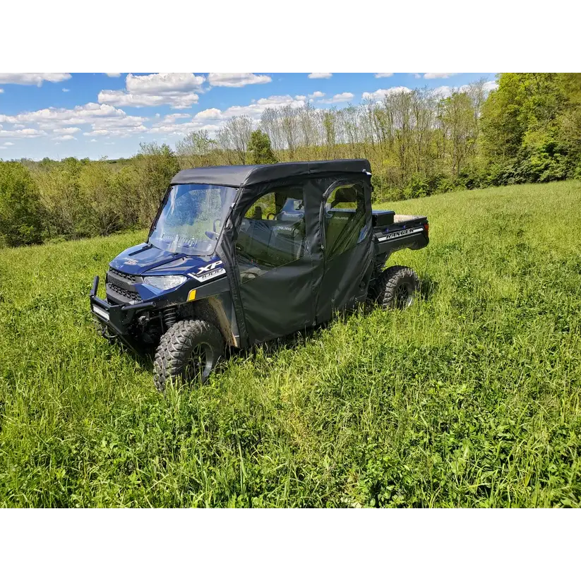 Polaris Ranger Crew 1000 - Full Cab Enclosure For Hard Windshield