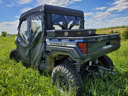 Polaris Ranger Crew 1000 - Full Cab Enclosure For Hard Windshield - Full Cab Enclosure