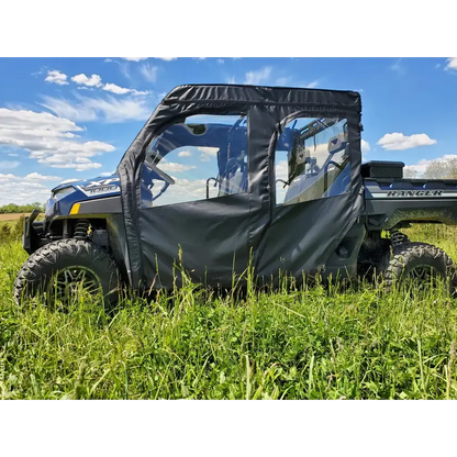 Polaris Ranger Crew 1000 - Full Cab Enclosure For Hard Windshield