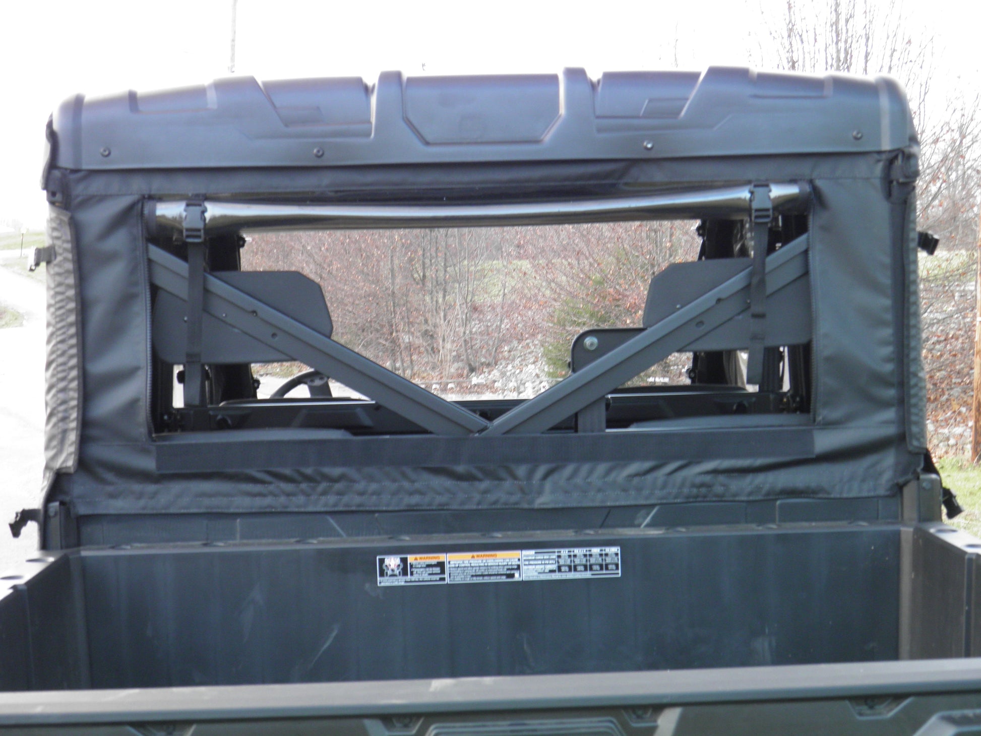 Polaris Ranger Crew 1000 - Soft Back Panel - Back Panel
