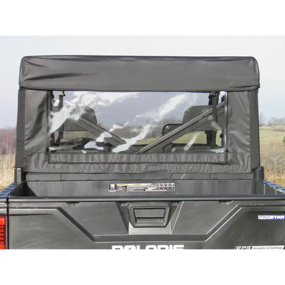 Polaris Ranger Crew 1000 - Vinyl Windshield/Top/Rear Combo