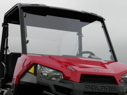 Polaris Ranger Crew 570 Mid Size - 4 Passenger - 1 Pc Scratch-Resistant Windshield - Windshields
