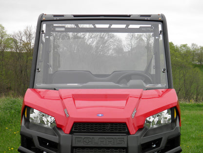Polaris Ranger Crew 570 Mid Size - 4 Passenger - 1 Pc Scratch-Resistant Windshield - Windshields