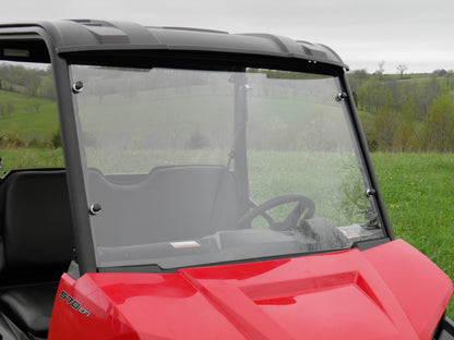 Polaris Ranger Crew 570 Mid Size - 4 Passenger - 1 Pc Scratch-Resistant Windshield - Windshields