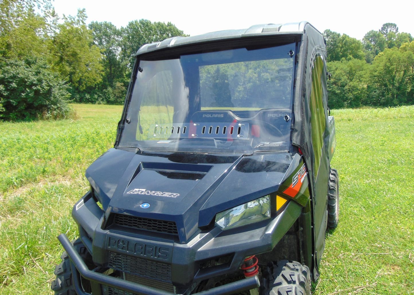 Polaris Ranger Crew 570 Mid Size - 4 Passenger- 1 Pc Windshield - Windshields