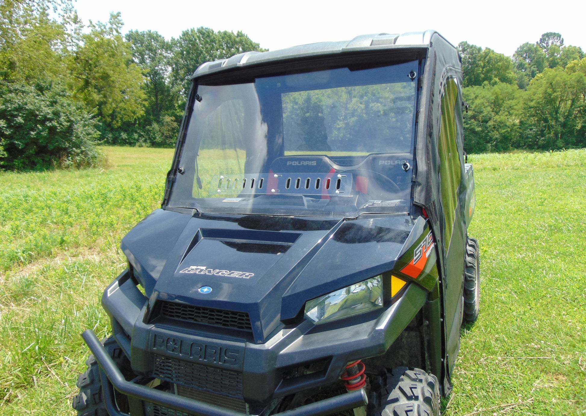 Polaris Ranger Crew 570 Mid Size - 4 Passenger- 1 Pc Windshield - Windshields
