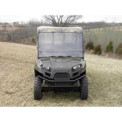 Polaris Ranger Crew 570 Mid Size - 4 Passenger - CAMO Full Cab Enclosure for Hard Windshield