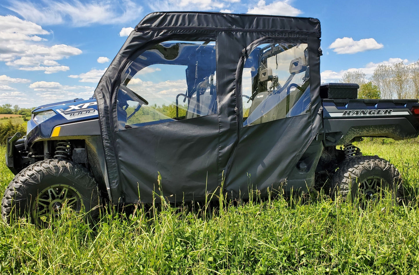 Polaris Ranger Crew 570 Mid Size - 4 Passenger - Soft Doors - Full Door