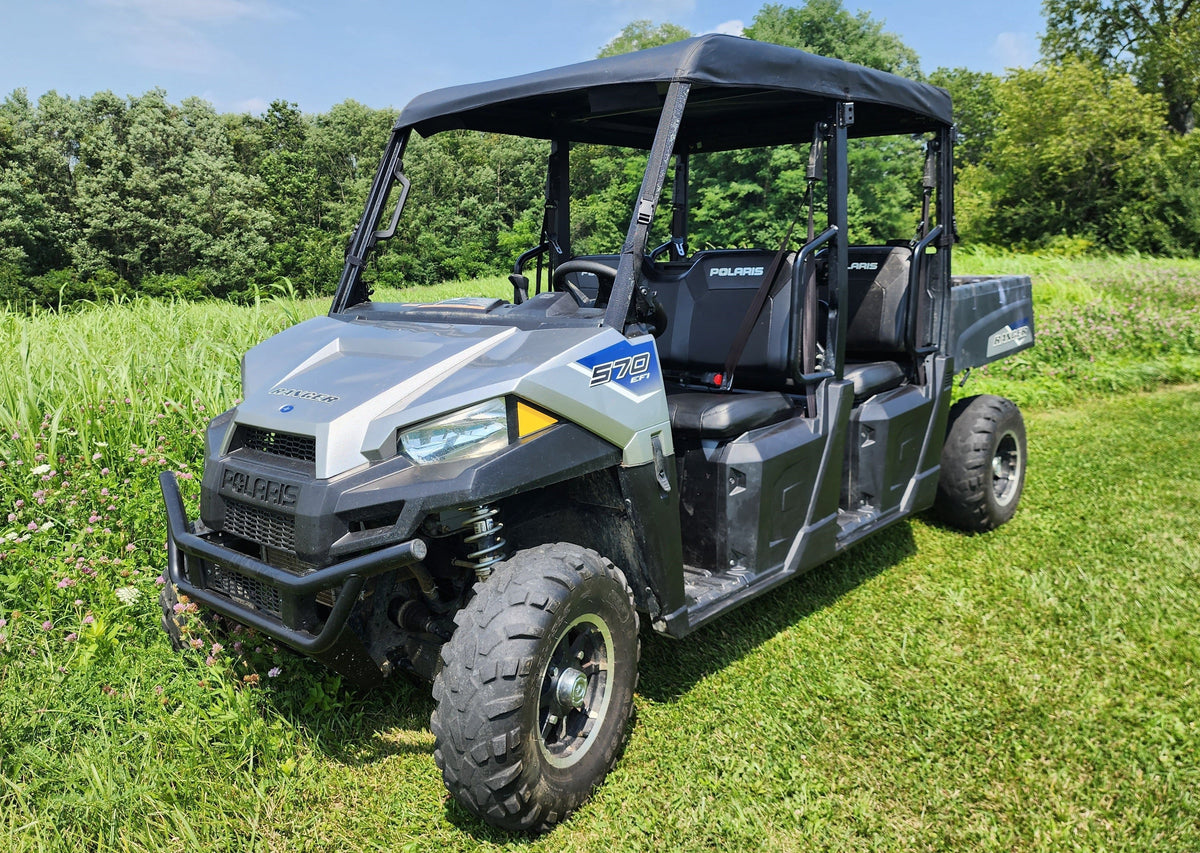 Polaris Ranger Crew 570 Mid Size - 4 Passenger - Soft Top - Roof