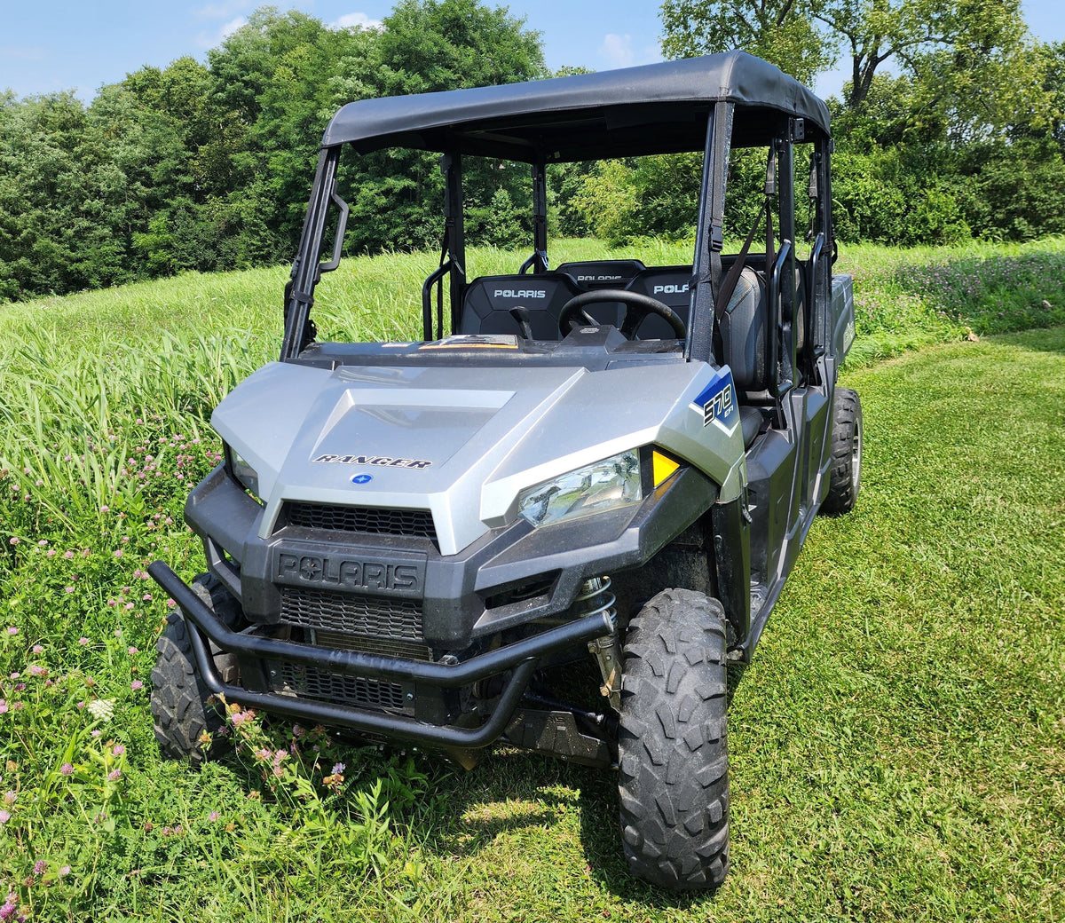 Polaris Ranger Crew 570 Mid Size - 4 Passenger - Soft Top - Roof