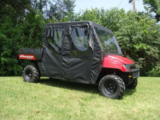 Polaris Ranger Crew 700 (2008-2009) - Full Cab Enclosure for Hard Windshield - Full Cab Enclosure