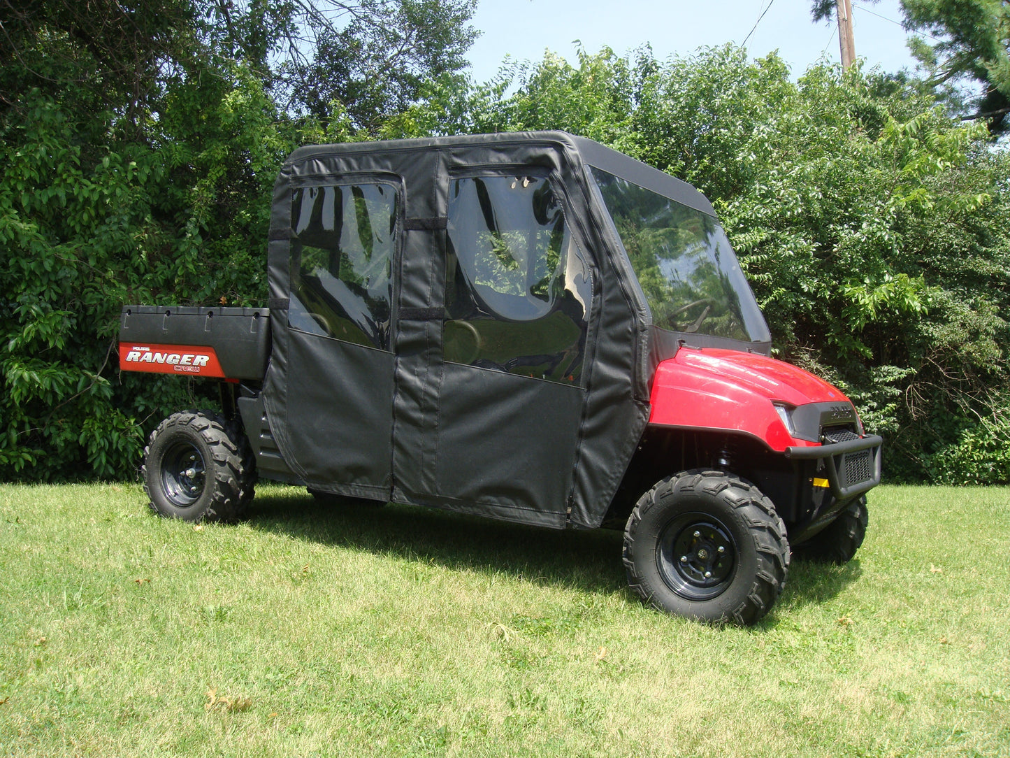 Polaris Ranger Crew 700 (2008-2009) - Full Cab Enclosure for Hard Windshield - Full Cab Enclosure