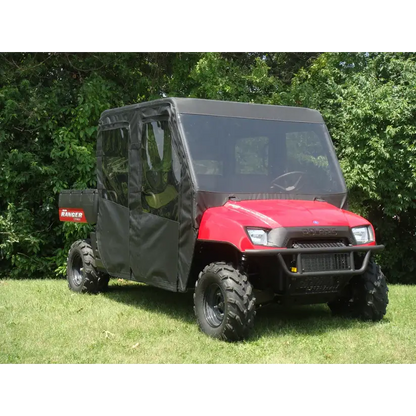 Polaris Ranger Crew 700 (2008-2009) - Full Cab Enclosure with Vinyl Windshield
