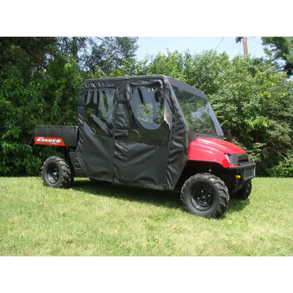 Polaris Ranger Crew 700 (2008-2009) - Full Cab Enclosure with Vinyl Windshield
