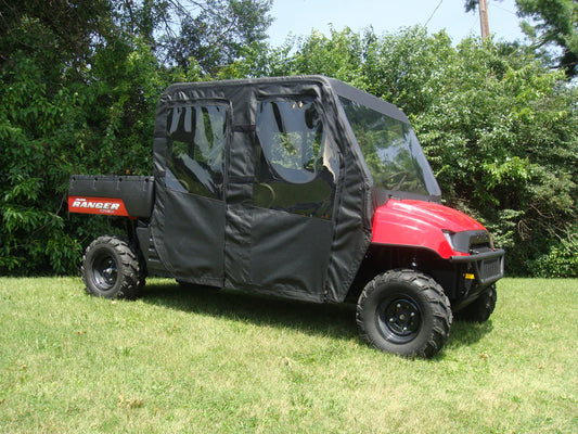 Polaris Ranger Crew 700 (2008-2009) - Full Cab Enclosure for Hard Windshield